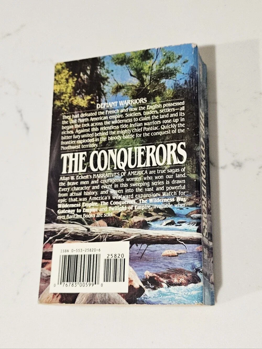 The Conquerors by Allan W. Eckert Paperback Book Vintage